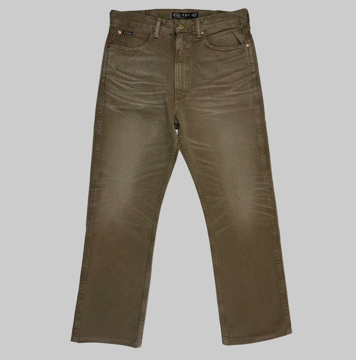 Polo Ralph Lauren × Naiomi Glasses Garment-Dyed Heritage Rider Jeans (2023)
