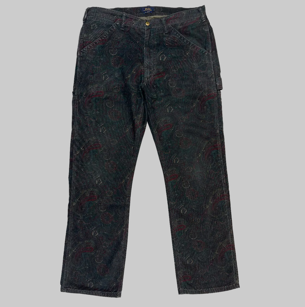 Polo Ralph Lauren Paisley Canvas Trousers (2022)