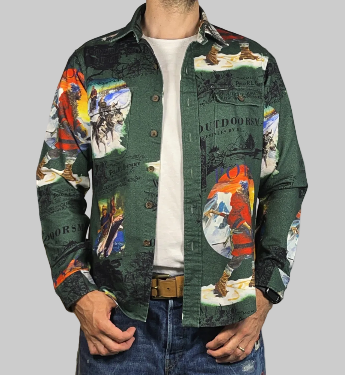 Polo Ralph Lauren Polo Sportsman Chamois Cotton Shirt