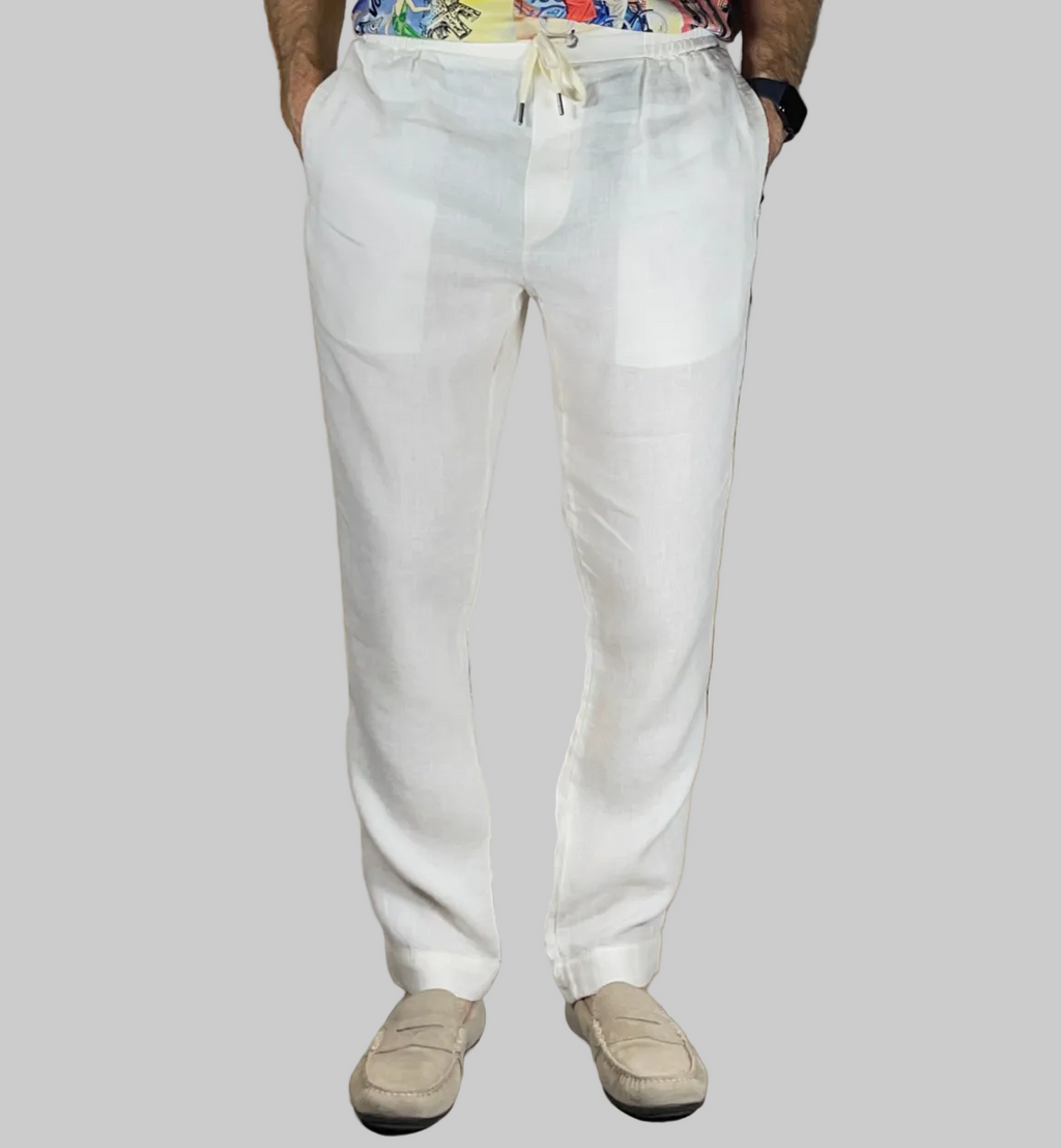 Ralph Lauren Purple Label Linen Dobby Trousers (2022)