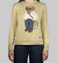 Polo by Ralph Lauren Polo Bear Crossbody Cotton Sweater (2022)