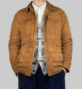 Polo Ralph Lauren Quilted Lamb Suede Down Jacket