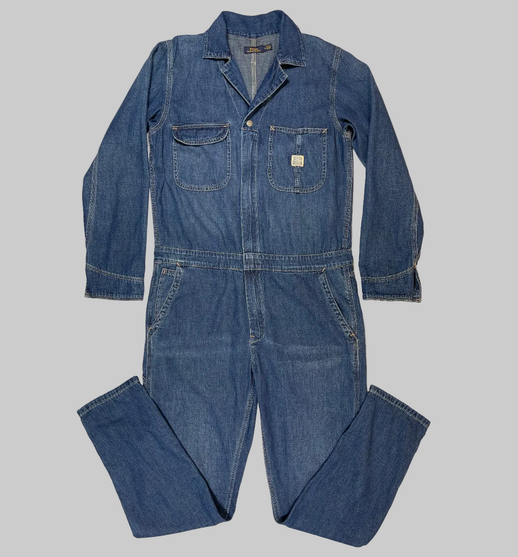 Polo Ralph Lauren Indigo Denim Jumpsuit