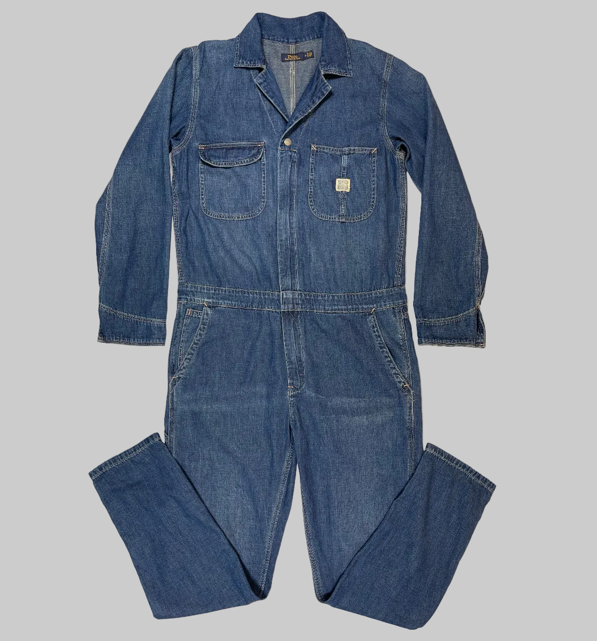 Polo Ralph Lauren Indigo Denim Jumpsuit