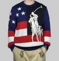 Polo Ralph Lauren Big Pony Flag Cotton Sweater