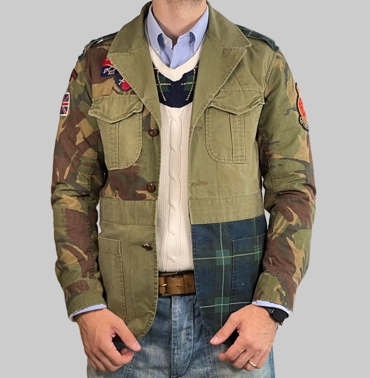 Polo Ralph Lauren Patchwork Field Jacket