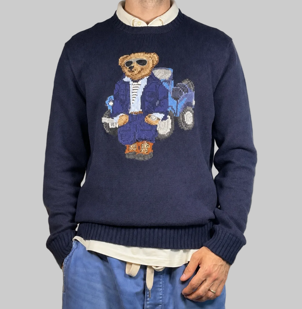 Polo by Ralph Lauren Polo Bear 4x4 Cotton Sweater (2023)