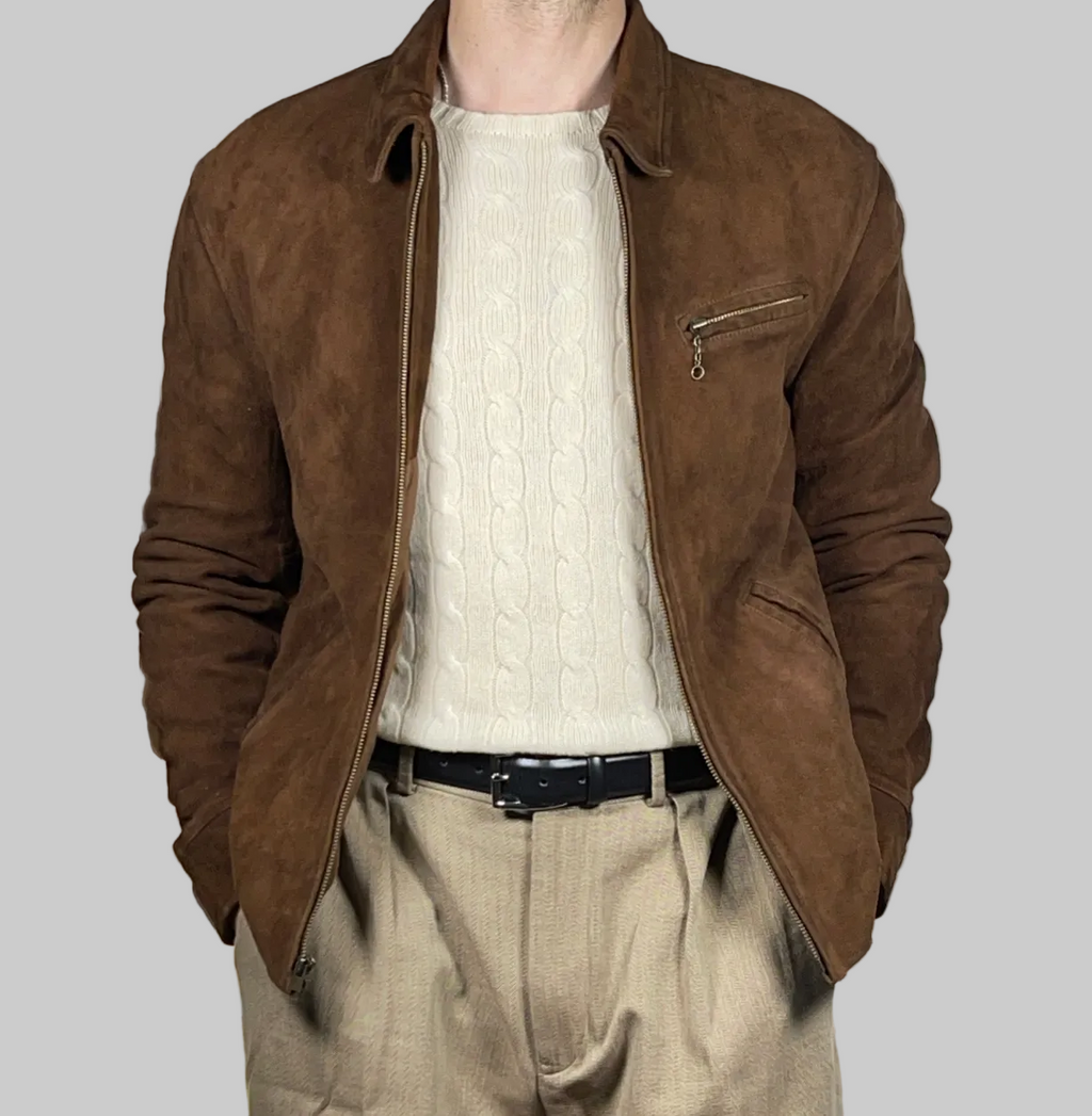 Polo by Ralph Lauren Hemingway Goat Suede Jacket (Fall 2022)