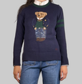 Polo Ralph Lauren Preppy Polo Bear Wool Sweater