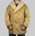 Polo by Ralph Lauren Vintage Shearling-Collar Canvas Ranch Coat