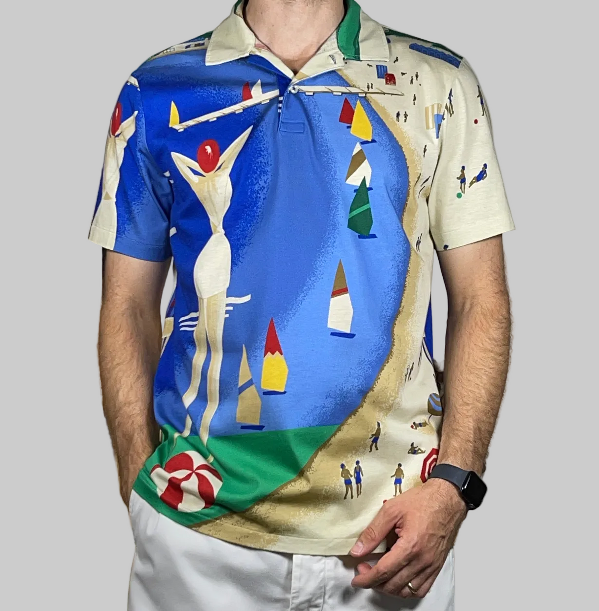 Polo by Ralph Lauren La Riviera CP RL-93 Cotton Jersey Polo Shirt