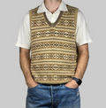 Polo by Ralph Lauren Vintage Fair Isle Cotton & Cashmere Sweater Vest