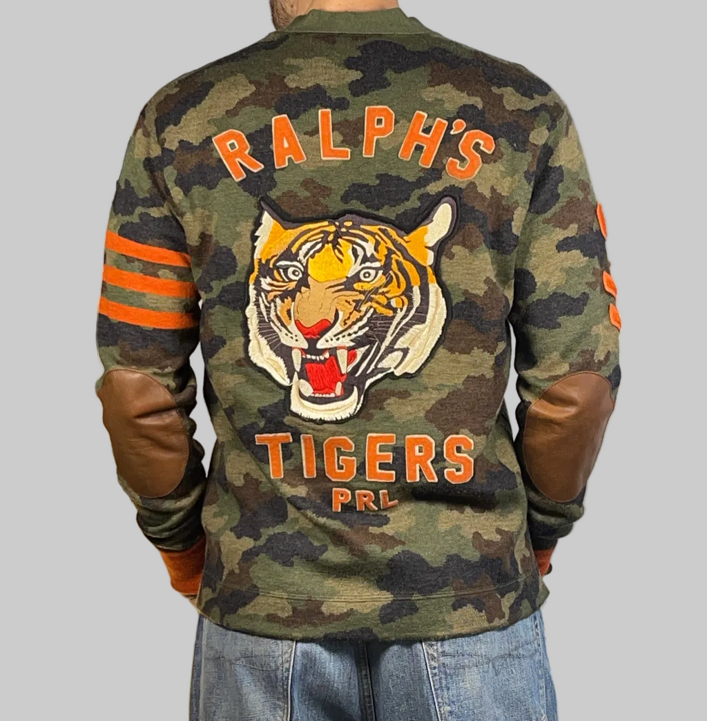 Polo Ralph Lauren Ralph’s Tiger Letterman Cardigan