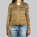 Ralph Lauren Vintage Hand-Knit Fair Isle Cardigan