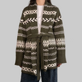 Polo Ralph Lauren Geometric Shawl-Collar Cardigan