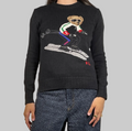 Polo Ralph Lauren Polo Bear Skier Cotton & Linen Sweater