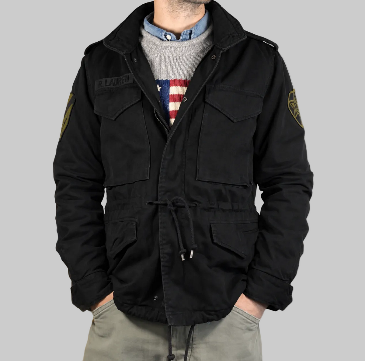 Ralph Lauren Denim & Supply Iconic Chino Field Jacket