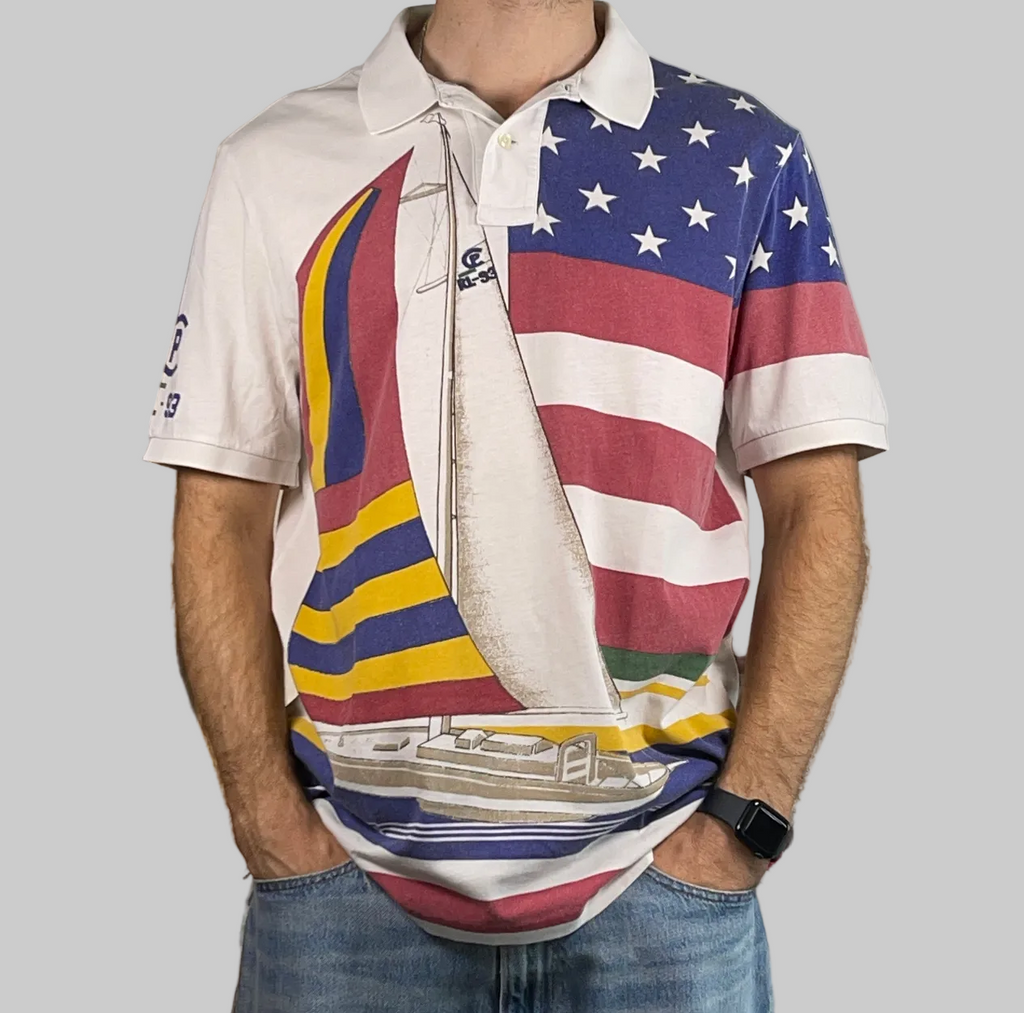 Polo Ralph Lauren CP RL-93 Cotton Jersey Polo Shirt