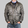 Polo Ralph Lauren Waxed Cotton Motorcycle Jacket L