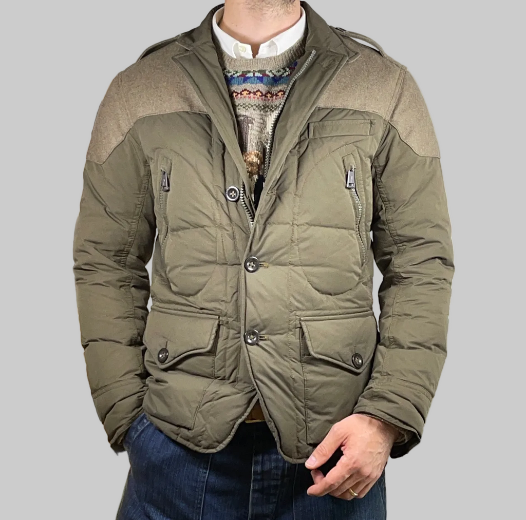 Polo Ralph Lauren Vintage Hybrid Quilted Utility Jacket S