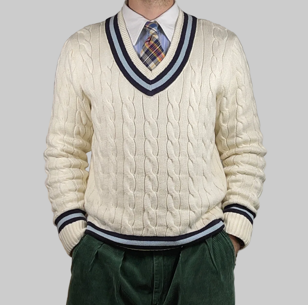 Polo Ralph Lauren Iconic Cotton Cricket Sweater M