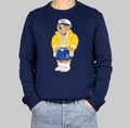 Polo Ralph Lauren Polo Bear CP RL-93 Cotton & Linen Sweater M