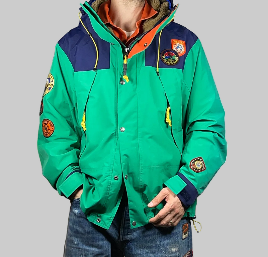 Polo Ralph Lauren Polo Sportsman Color-Block Nylon Anorak L