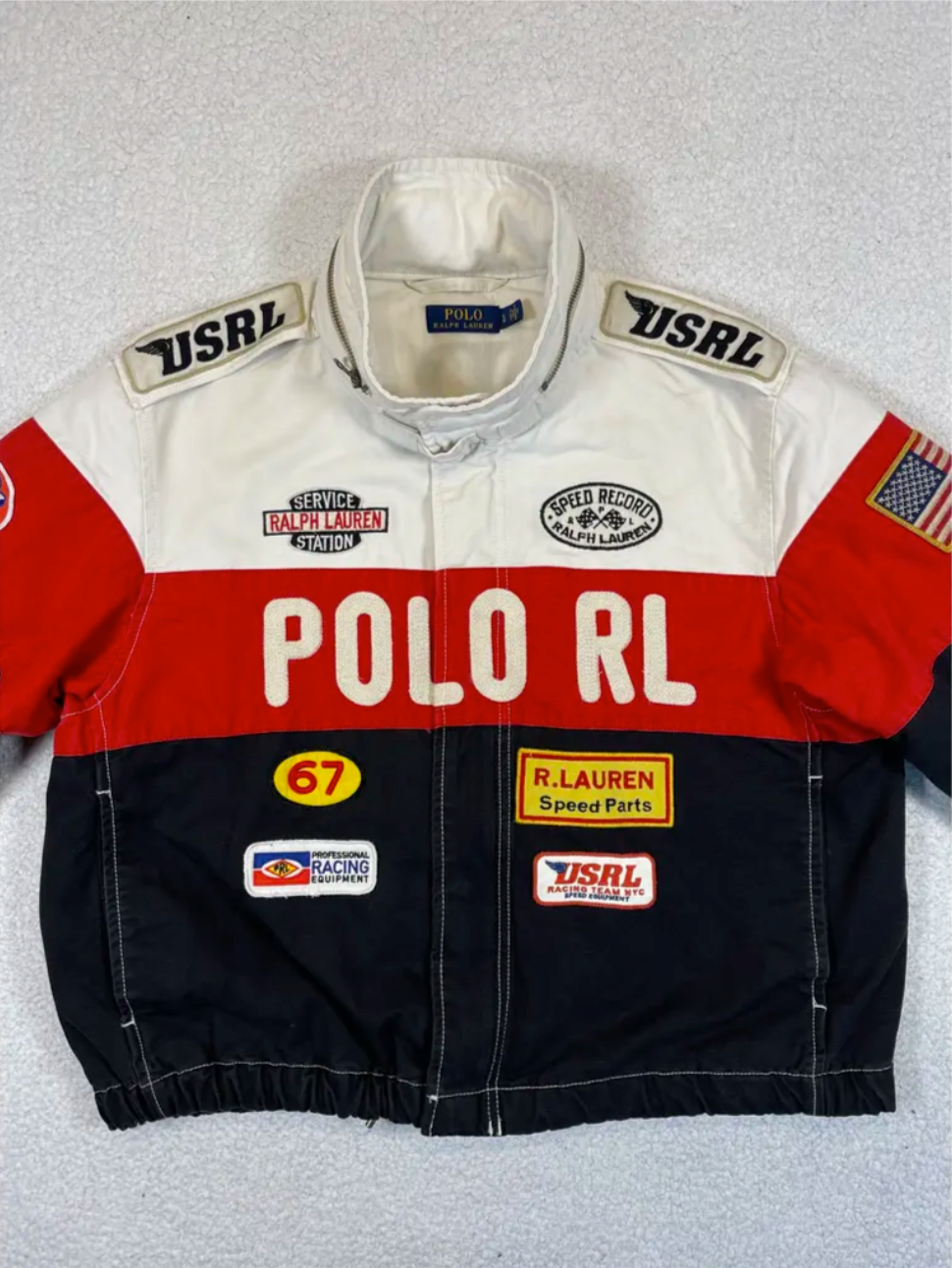 Canvas racing jacket Polo Ralph Lauren