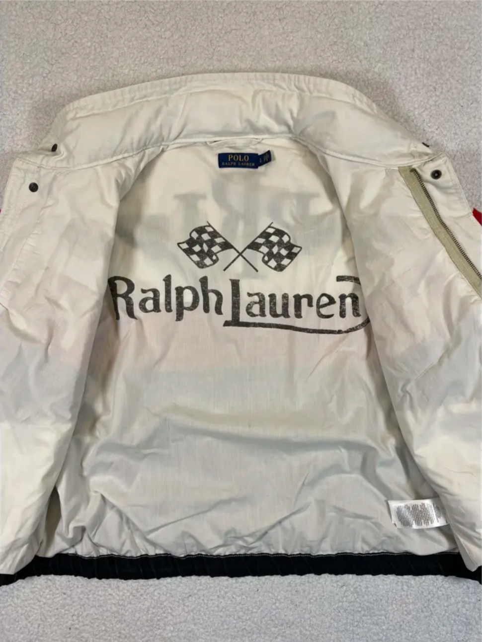 Canvas racing jacket Polo Ralph Lauren