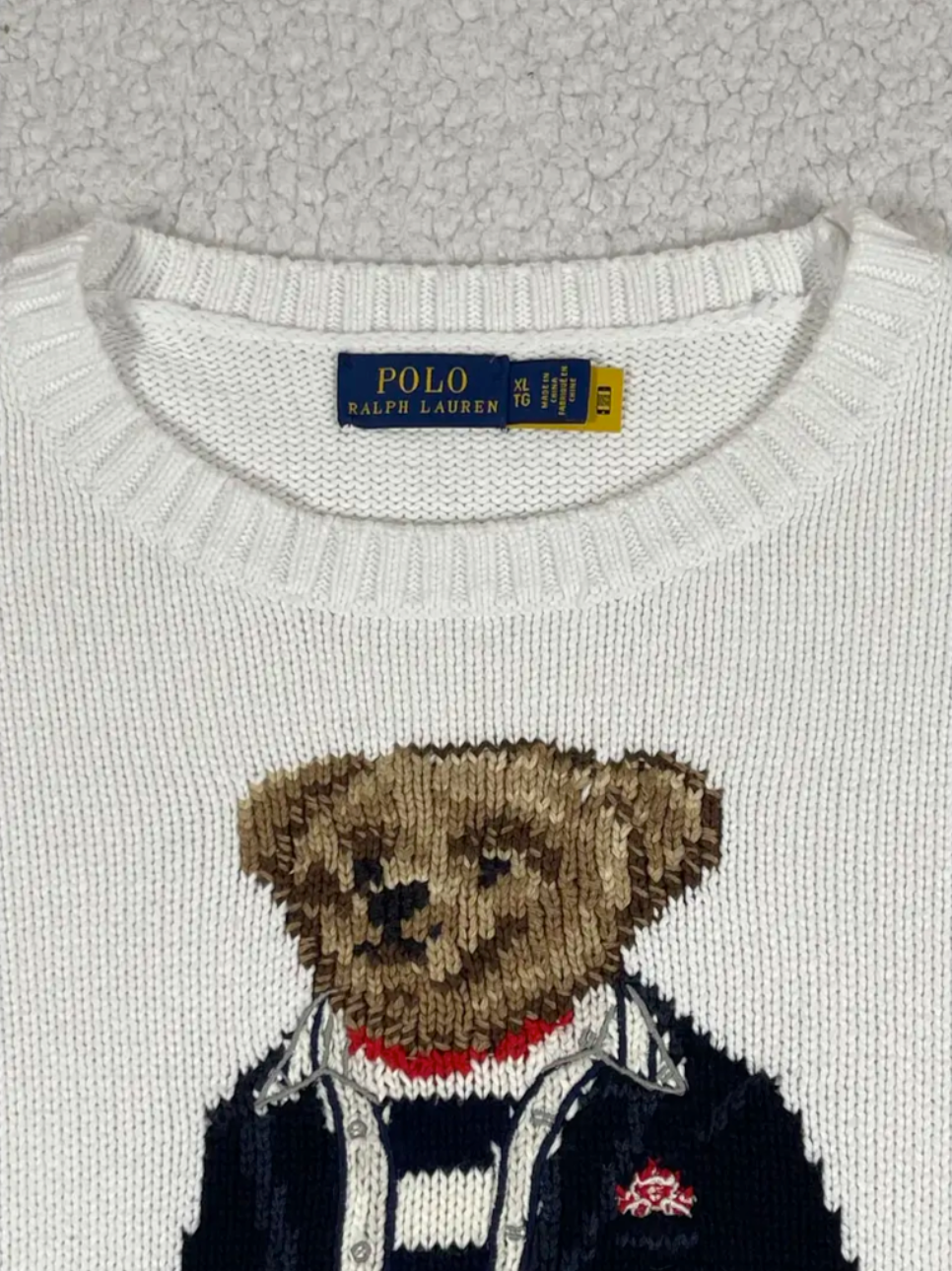 PULL EN COTON POLO BEAR