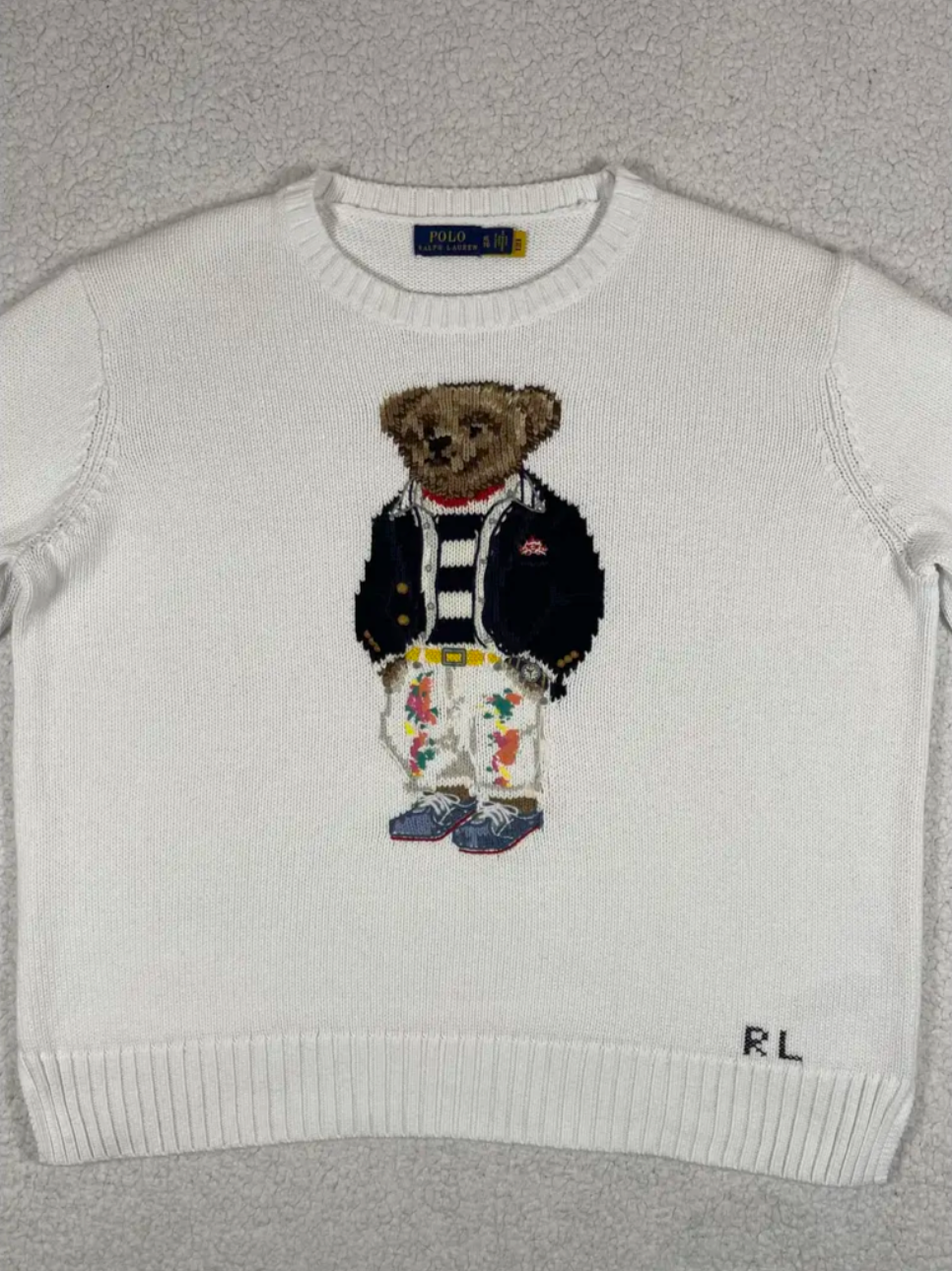 PULL EN COTON POLO BEAR