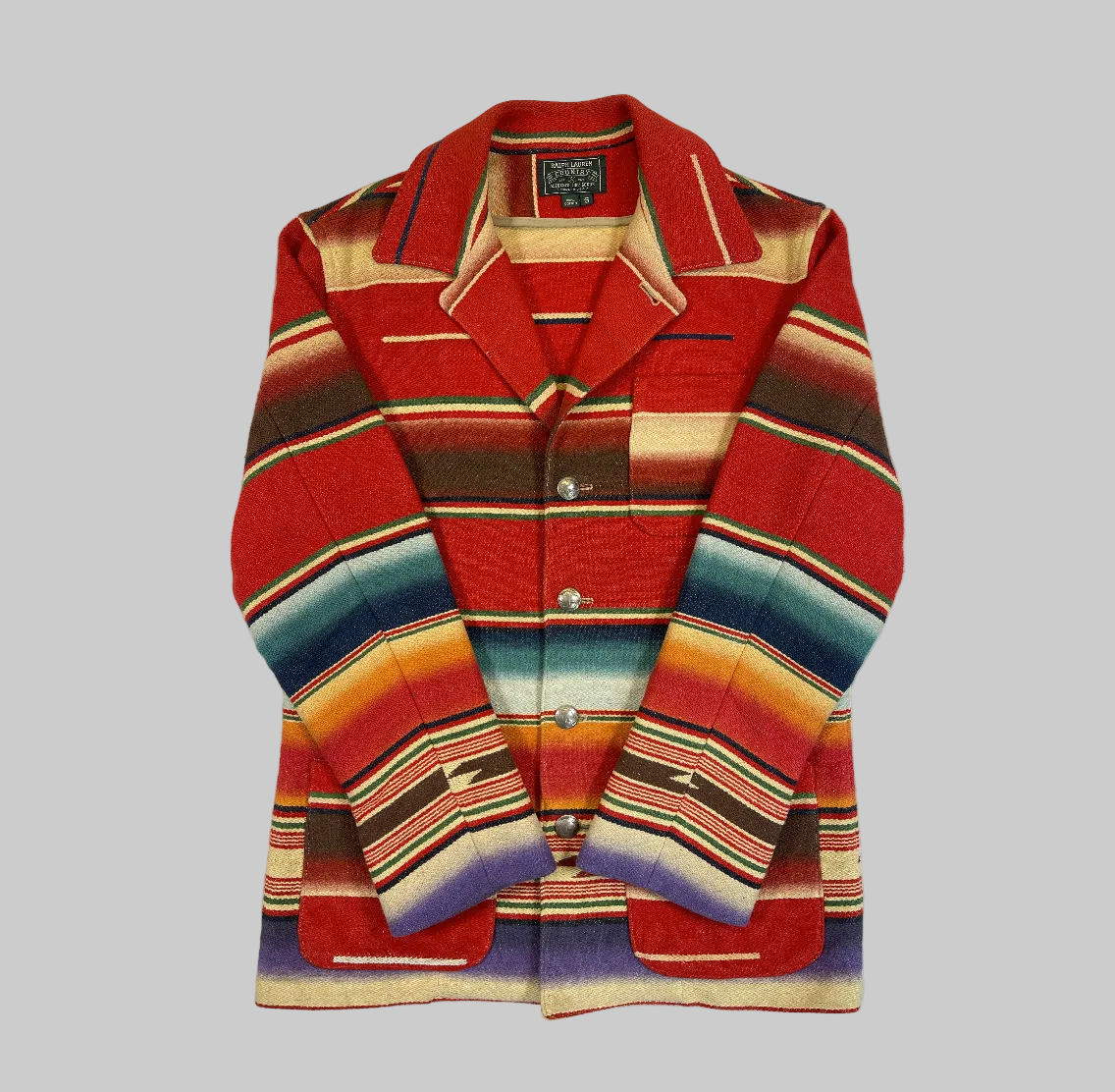 Ralph Lauren Country Aztec Workwear Jacket (90s Vintage, Made in USA)