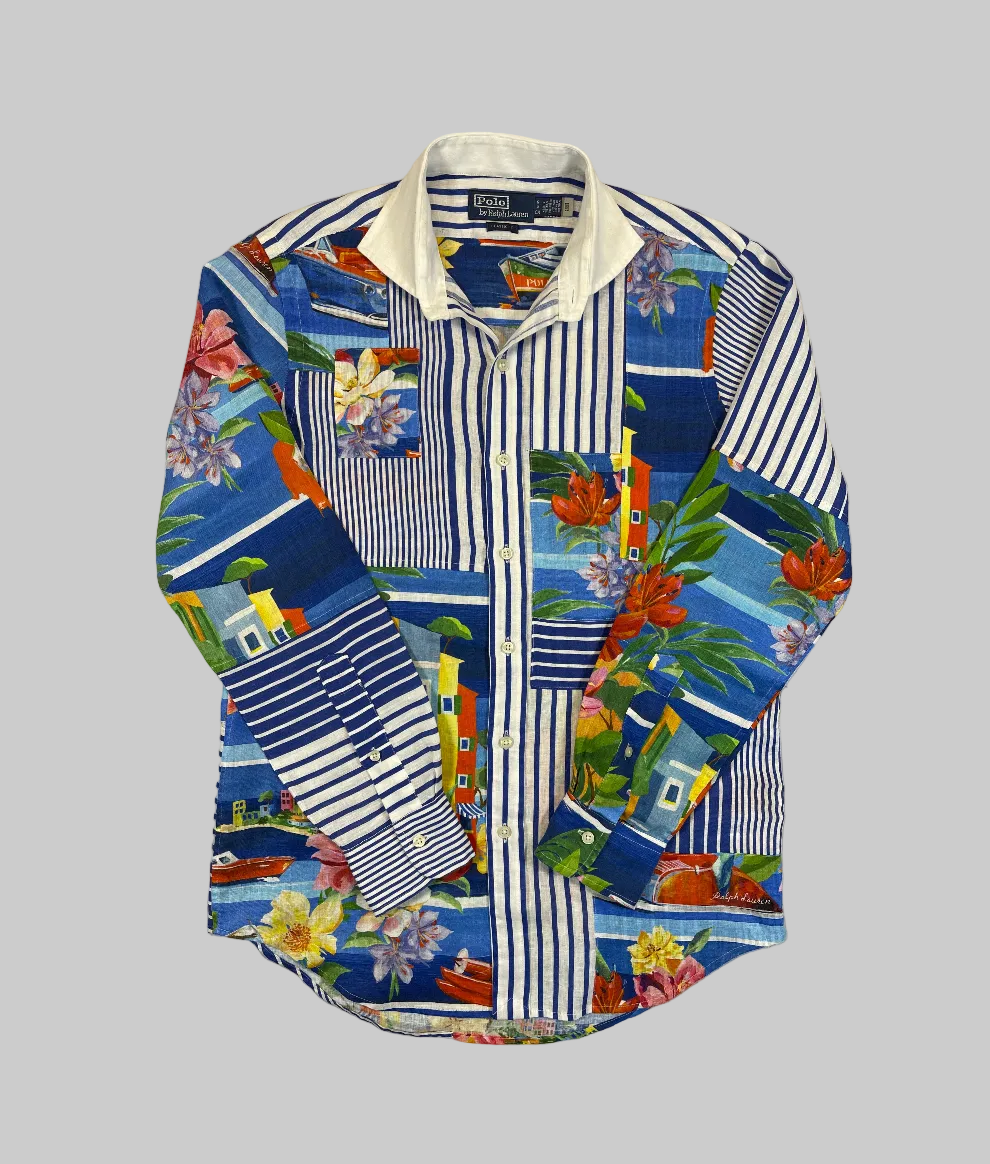 Polo Ralph Lauren Patchwork Linen Shirt (2025)