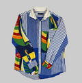 Polo Ralph Lauren CP RL-93 Patchwork-Leinenhemd
