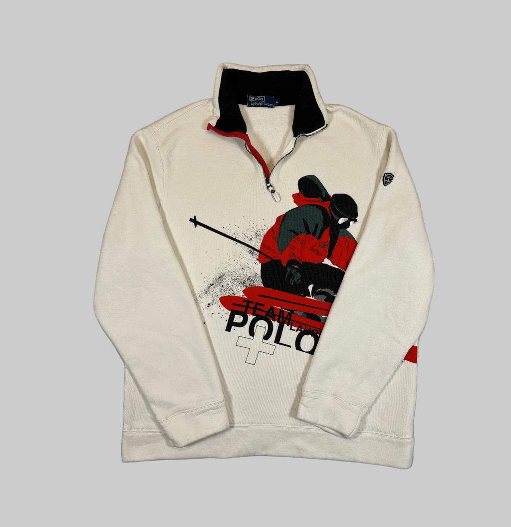 Polo Ralph Lauren “Polo Ski” Half-Zip Fleece (Vintage 90s–00s)