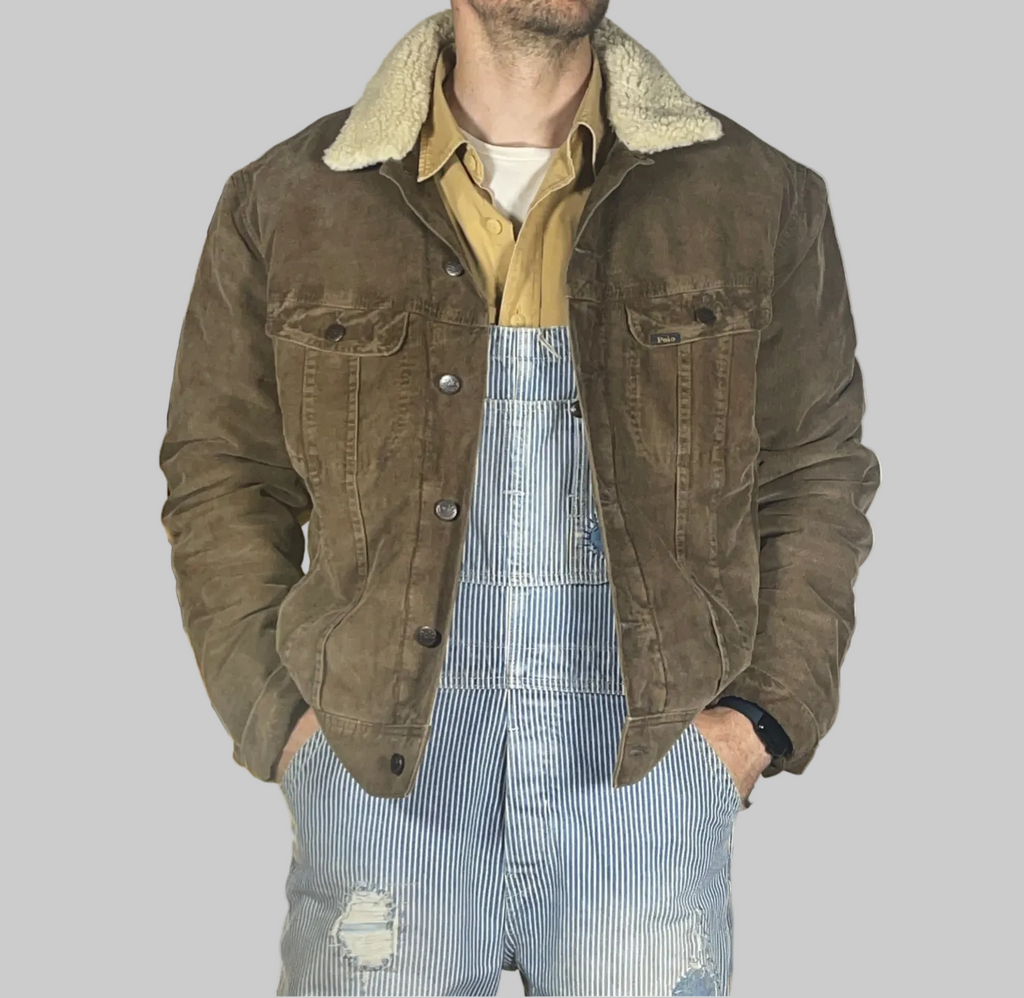 Polo Ralph Lauren Fleece-Lined Corduroy Trucker Jacket (2024)