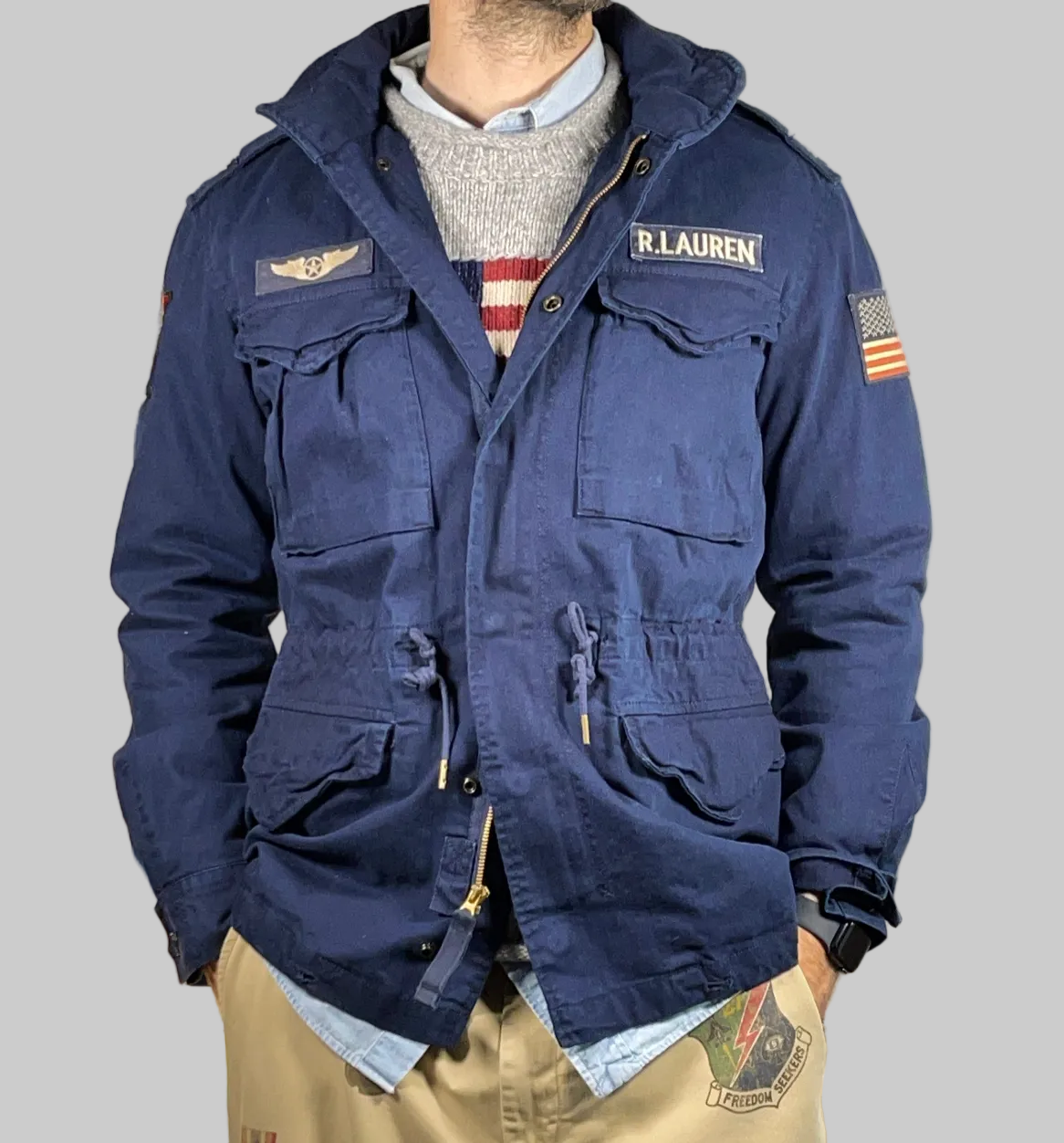Polo Ralph Lauren Iconic Herringbone Field Jacket